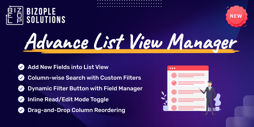 Advance List View Manager