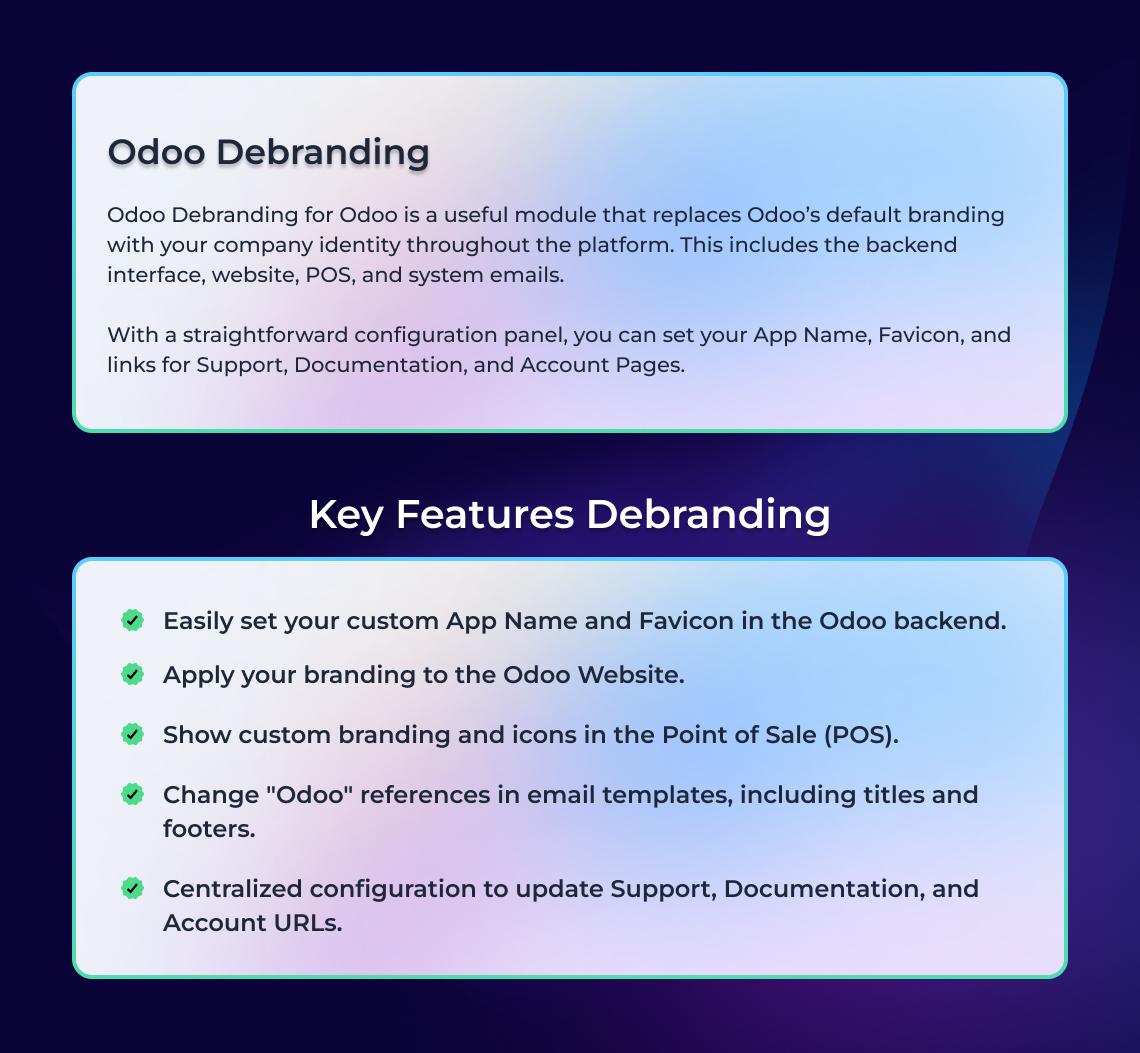 Odoo  Debranding