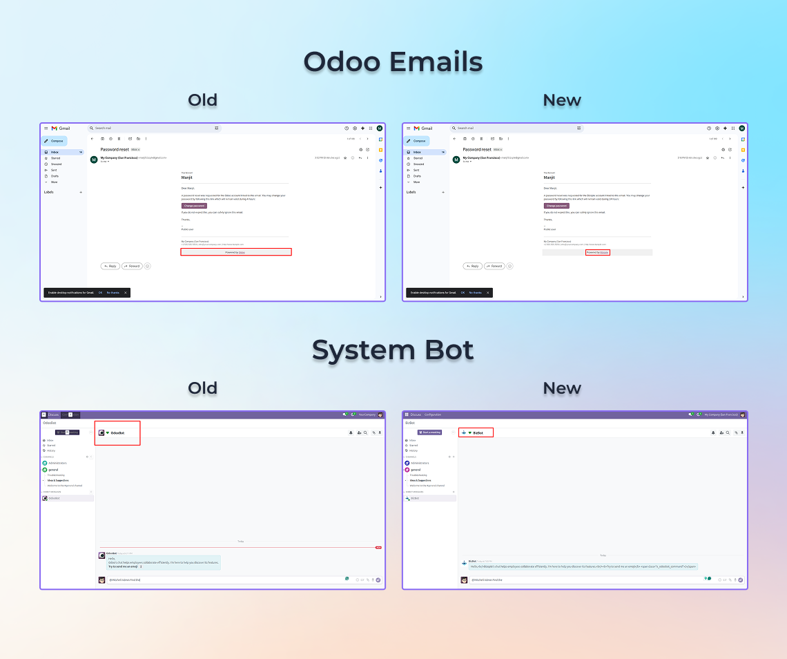 Odoo  Debranding