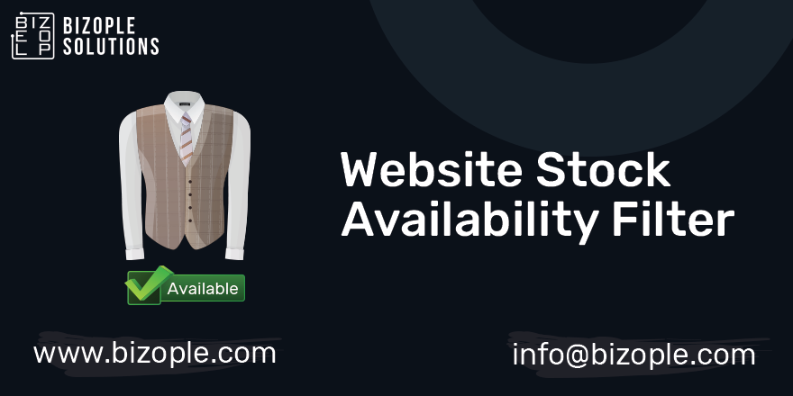 Website Stock Availability Filter