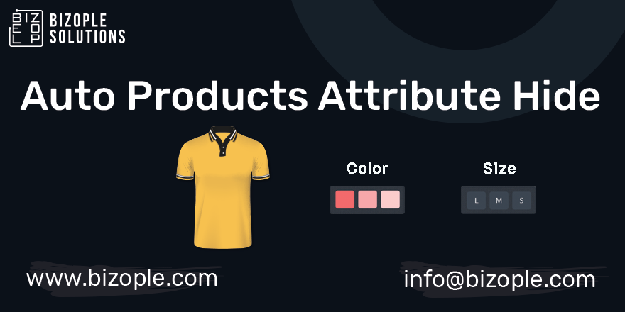 Auto Products Attribute Hide