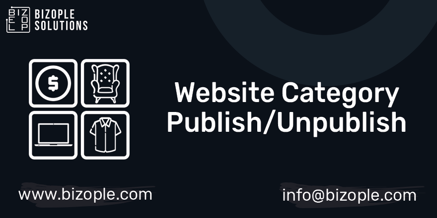Website Category Publish/UnPublish